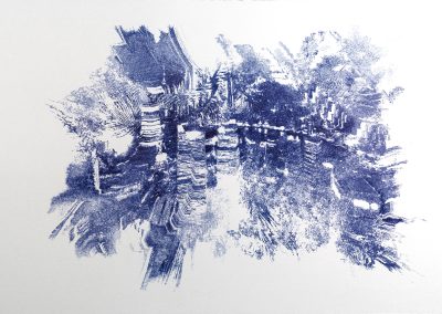 œuvre de Milosh Luczynski art contemporain Galerie XXIe Montbrison