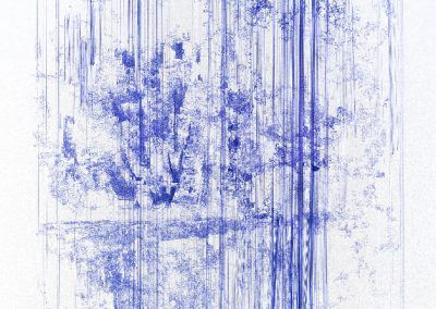 œuvre de Milosh Luczynski art contemporain Galerie XXIe Montbrison