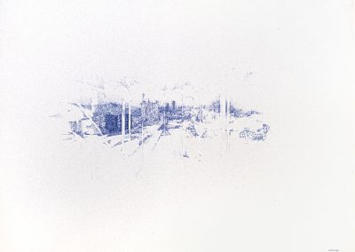 œuvre de Milosh Luczynski art contemporain Galerie XXIe Montbrison
