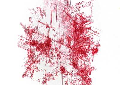 œuvre de Milosh Luczynski art contemporain Galerie XXIe Montbrison