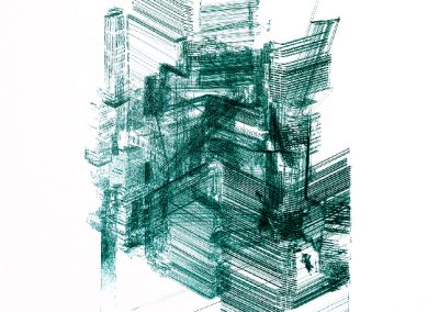 œuvre de Milosh Luczynski art contemporain Galerie XXIe Montbrison