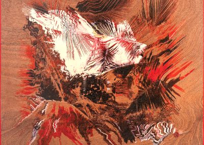 œuvre de Milosh Luczynski art contemporain Galerie XXIe Montbrison