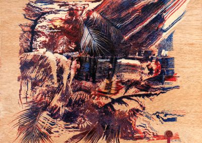 œuvre de Milosh Luczynski art contemporain Galerie XXIe Montbrison