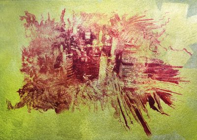 œuvre de Milosh Luczynski art contemporain Galerie XXIe Montbrison
