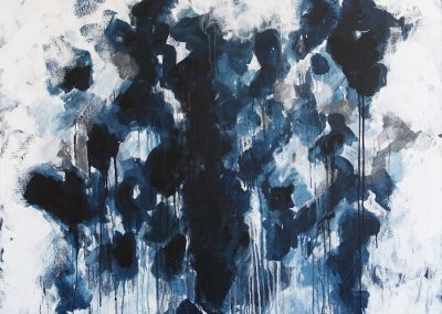 Bruno Chiapello peinture abstraite Galerie XXIe Montbrison